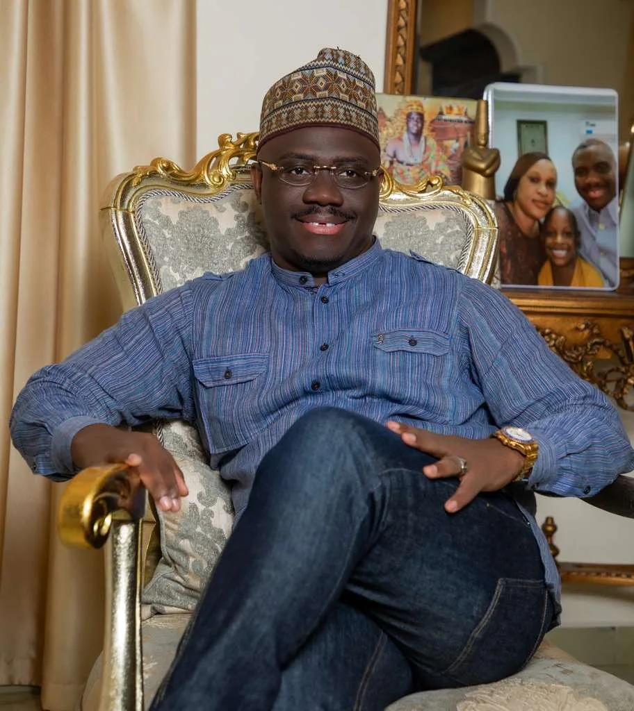 Alhaji Abu Sesay in a refined setting
